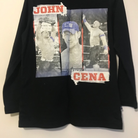 boy's john cena long sleeve t-shirt size L / G - Picture 2 of 5